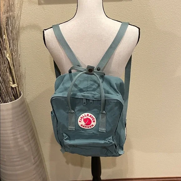 Fjallraven Kanken Frost Green Backpack - Picture 4 of 16